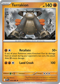 054/086 Terrakion - White Flare