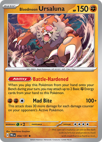 054/131 Bloodmoon Ursaluna - Prismatic Evolutions