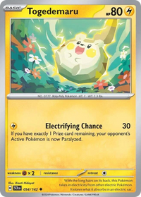 054/142 Togedemaru - Stellar Crown