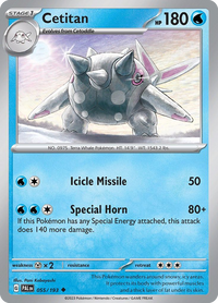 055/193 Cetitan - Paldea Evolved
