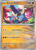 Great Tusk 055/131 Prismatic Evolutions card