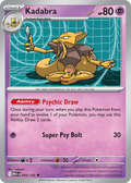 Kadabra 055/132 Mega Evolution card