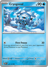 055/197 Cryogonal - Obsidian Flames