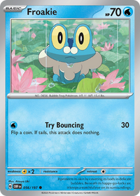 056/197 Froakie - Obsidian Flames