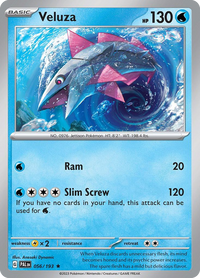056/193 Veluza - Paldea Evolved