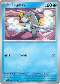 057/193 Frigibax - Paldea Evolved