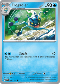 057/197 Frogadier - Obsidian Flames
