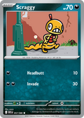 Scraggy 057/086 White Flare card