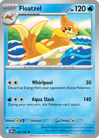 058/182 Floatzel - Destined Rivals
