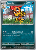 Scrafty 058/086 White Flare card