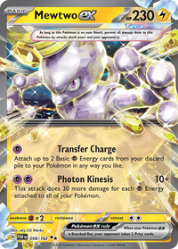 058/182 Mewtwo ex - Paradox Rift