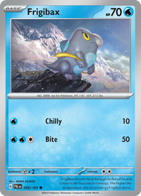 058/193 Frigibax - Paldea Evolved