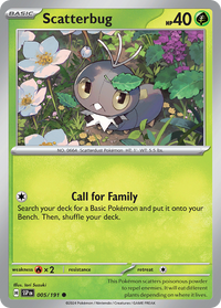 005/191 Scatterbug - Surging Sparks