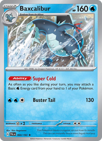 060/193 Baxcalibur - Paldea Evolved
