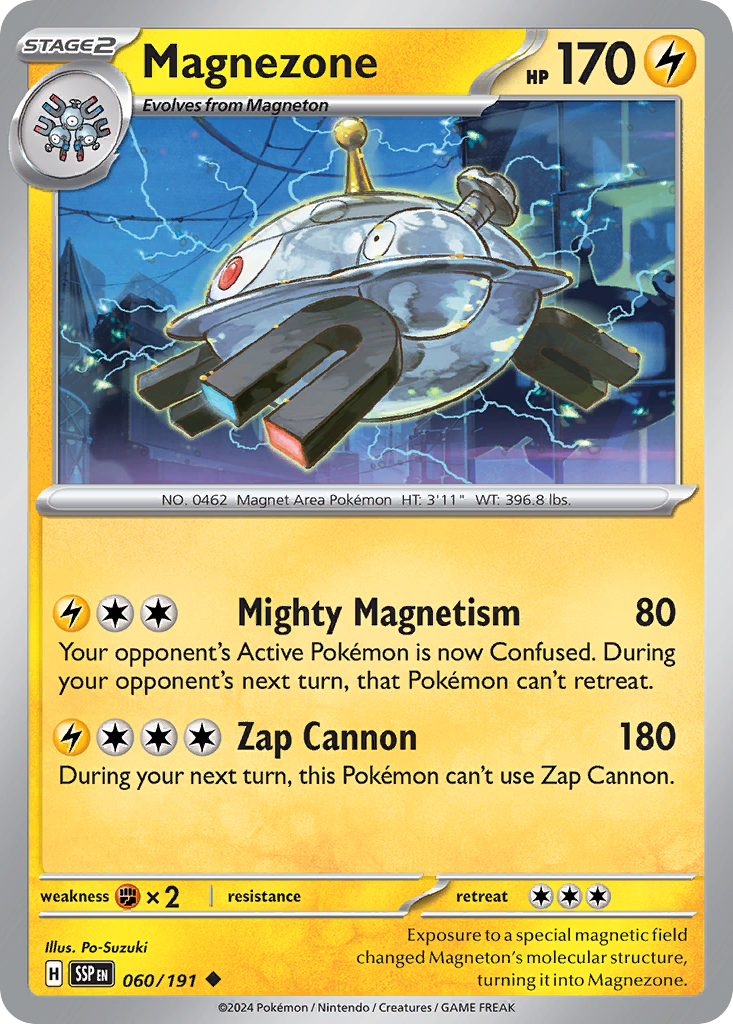 Magnezone 060/191 Surging Sparks card