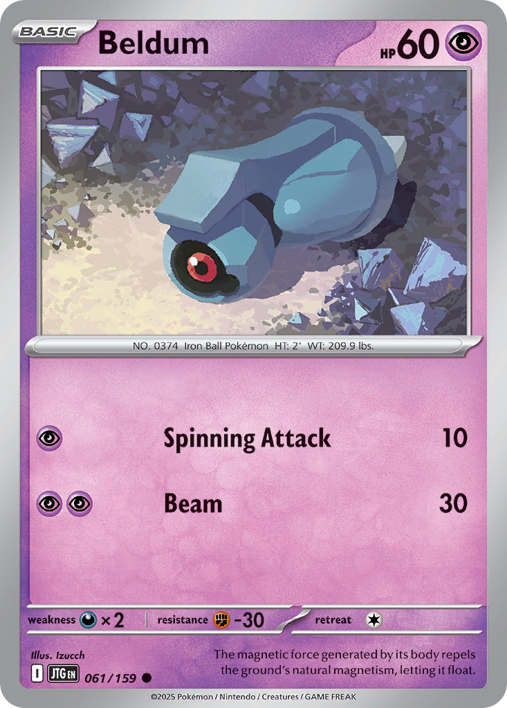 Beldum 061/159 Journey Together card