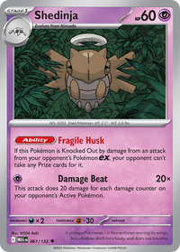 061/132 Shedinja - Mega Evolution