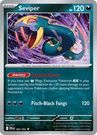 062/094 Seviper - Phantasmal Flames