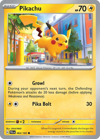 062/193 Pikachu - Paldea Evolved