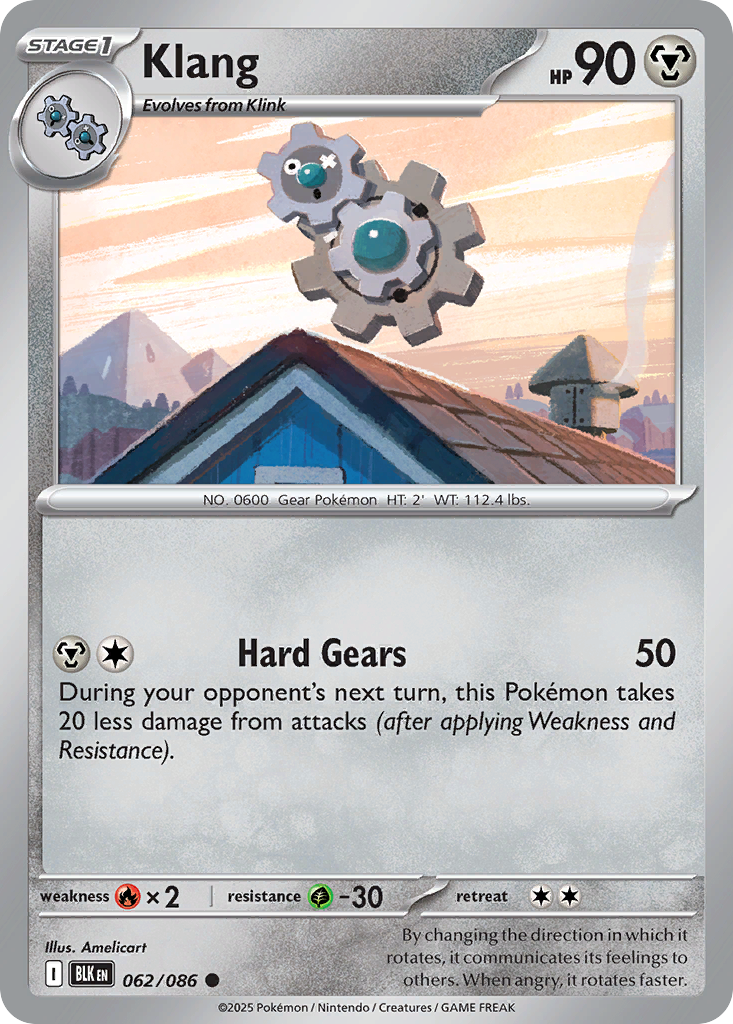 Klang 062/086 Black Bolt card