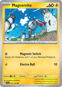 063/198 Magnemite - Scarlet & Violet Base