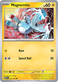 063/197 Magnemite - Obsidian Flames