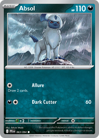 063/094 Absol - Phantasmal Flames