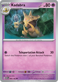 Kadabra 064/165 Scarlet & Violet 151 card