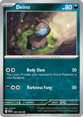 Deino 065/086 White Flare card