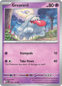 065/132 Greavard - Mega Evolution
