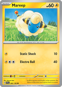 066/198 Mareep - Scarlet & Violet Base