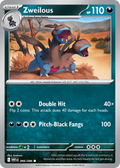 Zweilous 066/086 White Flare card
