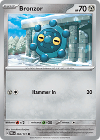 066/131 Bronzor - Prismatic Evolutions