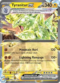 066/197 Tyranitar ex - Obsidian Flames