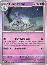066/132 Houndstone - Mega Evolution
