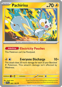 068/198 Pachirisu - Scarlet & Violet Base