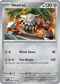 068/131 Heatran - Prismatic Evolutions