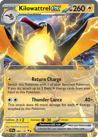 068/191 Kilowattrel ex - Surging Sparks