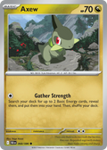 Axew 068/086 Black Bolt card