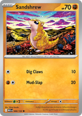 Sandshrew 068/132 Mega Evolution card