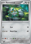 Ferroseed 068/086 White Flare card