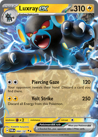068/167 Luxray ex - Twilight Masquerade
