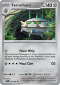 Ferrothorn 069/086 White Flare card