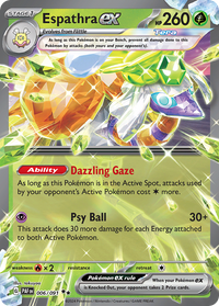 006/091 Espathra ex - Paldean Fates