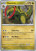 Haxorus 070/086 Black Bolt card