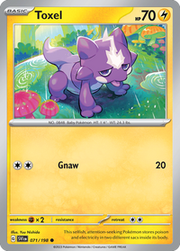 071/198 Toxel - Scarlet & Violet Base