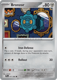 071/094 Bronzor - Phantasmal Flames