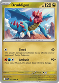 Druddigon 071/086 White Flare card