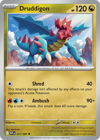 071/086 Druddigon - White Flare