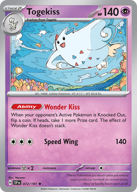 072/191 Togekiss - Surging Sparks